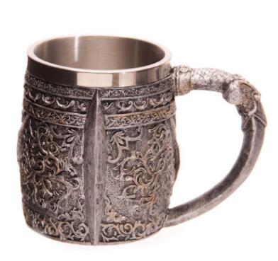 TYR'S CHALICE Skull Mug Cup 🇨🇳