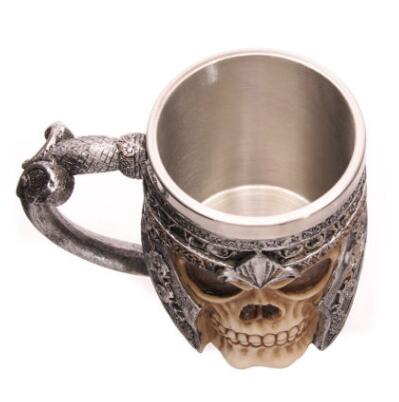TYR'S CHALICE Skull Mug Cup 🇨🇳
