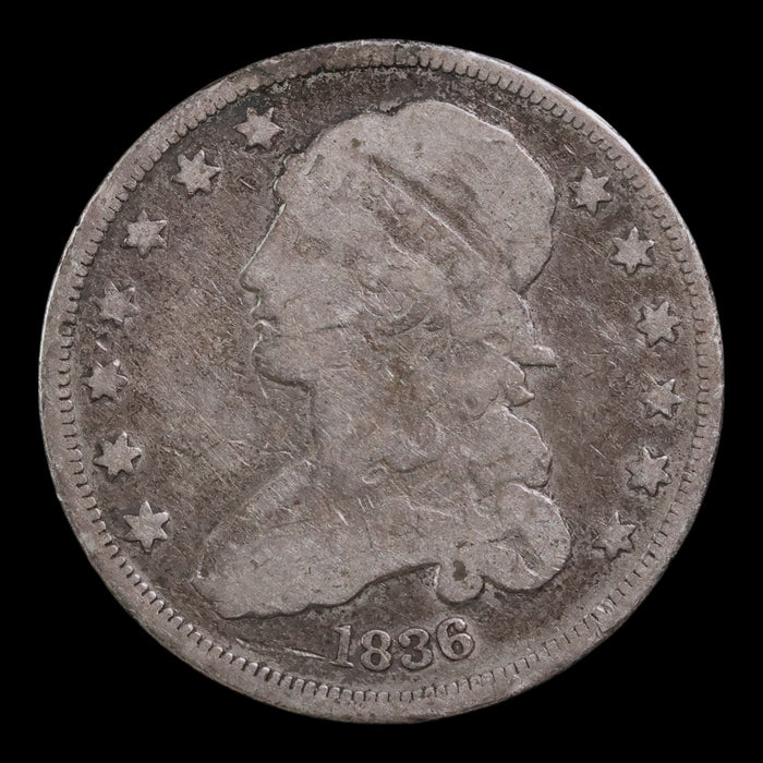 United States, Liberty Cap Silver Quarter - 1836 CE - United States of America