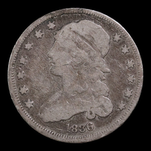 United States, Liberty Cap Silver Quarter - 1836 CE - United States of America