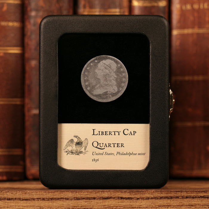 United States, Liberty Cap Silver Quarter - 1836 CE - United States of America
