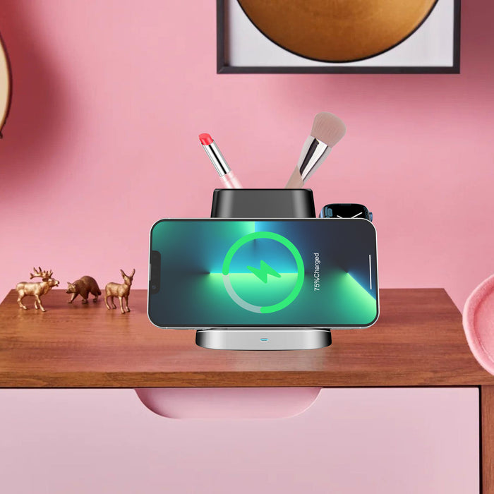 Vertical Stand 3 In 1 Wireless Charger 🇨🇳