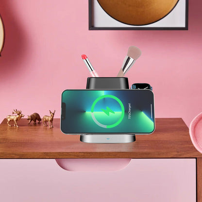 Vertical Stand 3 In 1 Wireless Charger 🇨🇳