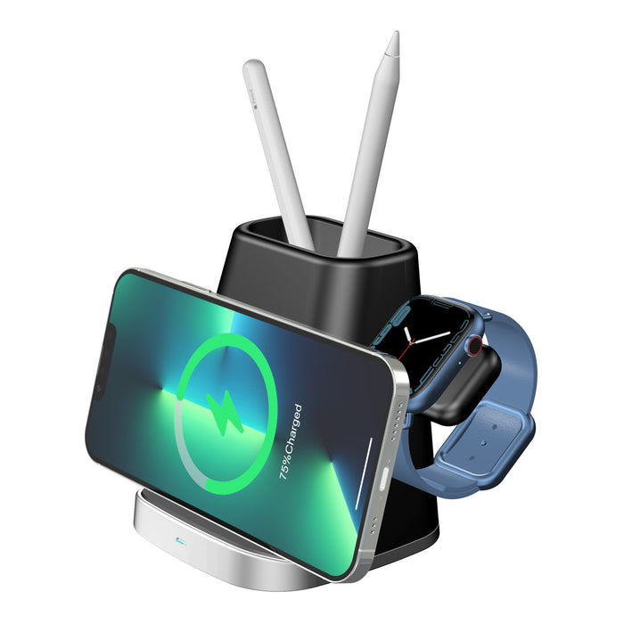 Vertical Stand 3 In 1 Wireless Charger 🇨🇳