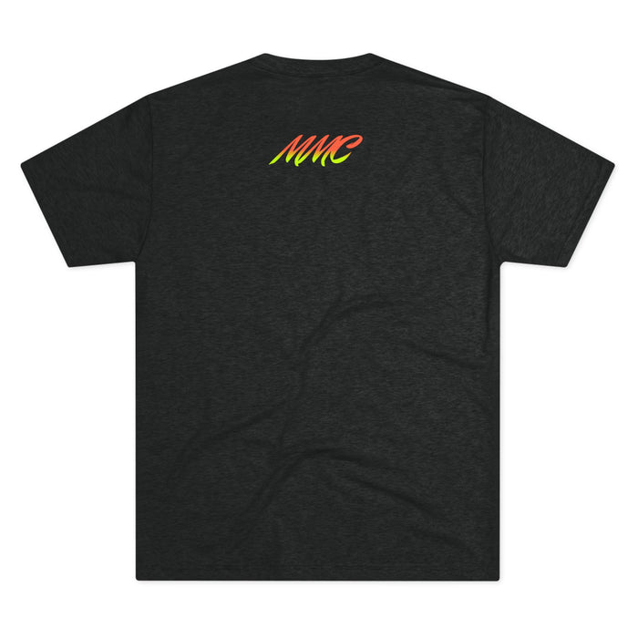 Vibrant 'Memento' Unisex Tri-Blend Crew Tee - Memento Mori Clothing