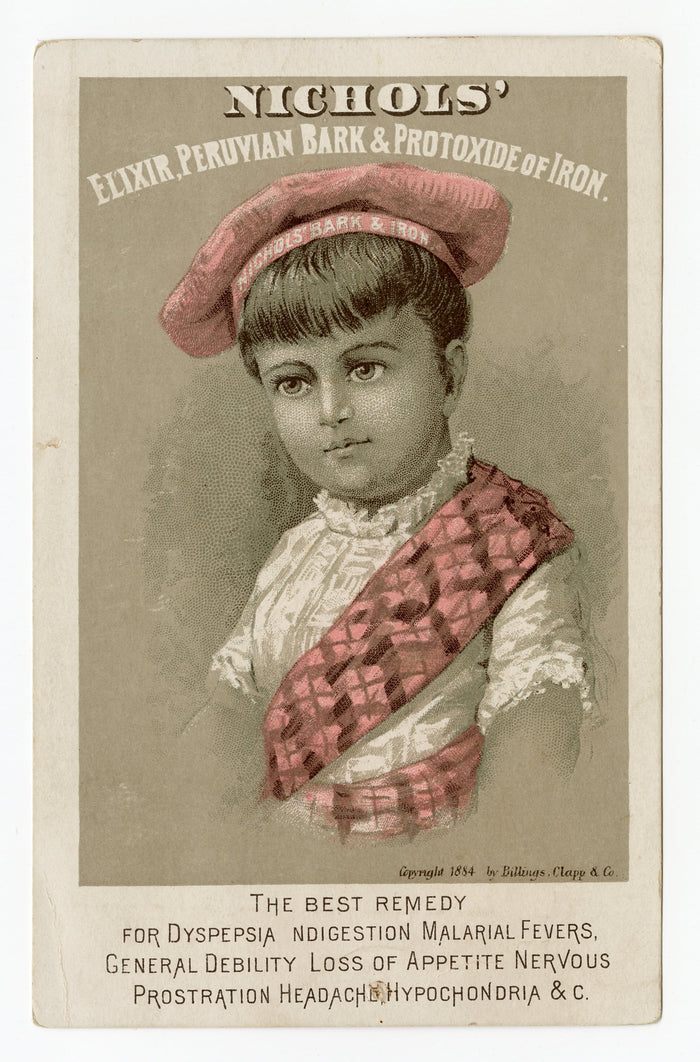 Victorian Sapanule Glycerine Lotion, Quack Medicine Trade Card || Pharmacy