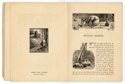 Victorian THE EASY BOOK FOR CHILDREN, Domestic Sewing Machine Co. Promotion