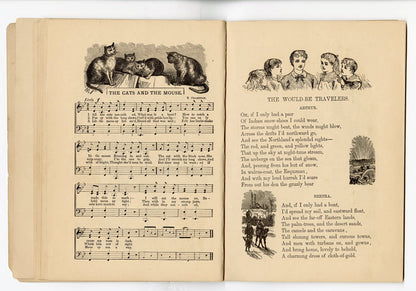 Victorian THE EASY BOOK FOR CHILDREN, Domestic Sewing Machine Co. Promotion