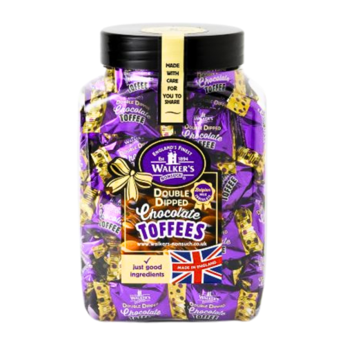 Walker Double Dip Chocolate Toffee Jar 850g 🇬🇧