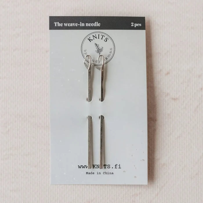 Weave-in Needle 2 Pcs by KNITS by ce AB