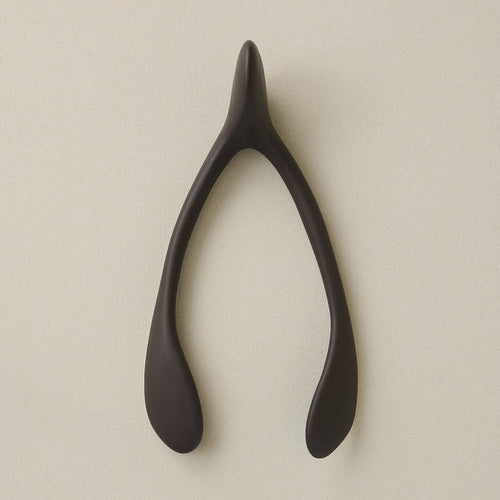 Wishbone Wall Adornment, Peppercorn