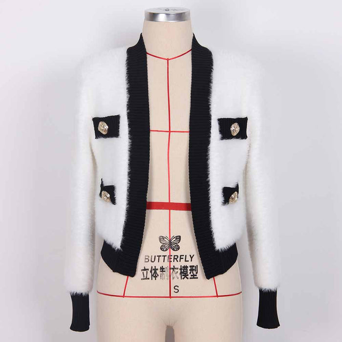 Women Pink Cardigan Sweaters and Vests