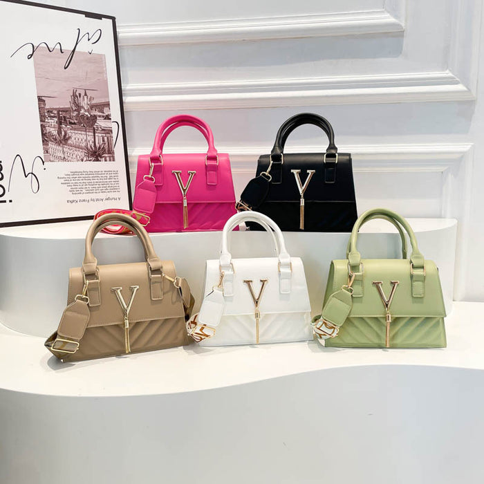 Womens Fashion Solid-Color Tassel Crossbody Bag 🇨🇳