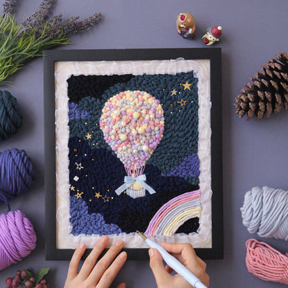 Wool Handmade Embroidery Homemade Embroidery Diy 🇨🇳