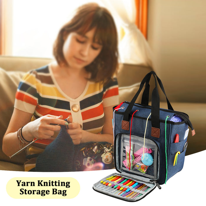 Yarn Organizer Crochet Tool Yarn Storage Bag 🇨🇳