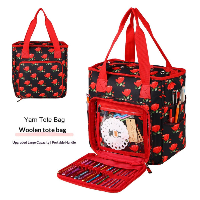 Yarn Organizer Crochet Tool Yarn Storage Bag 🇨🇳
