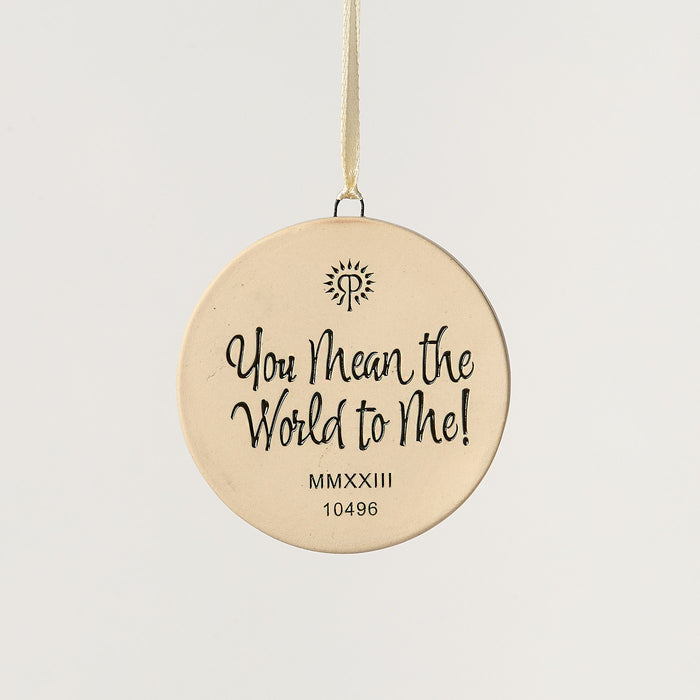 You Mean the World to Me, Hippo Ornament, Harmony
