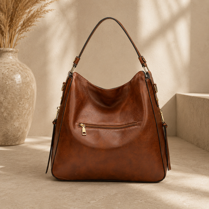 Zivo™ Amara Leather Hobo Shoulder Bag